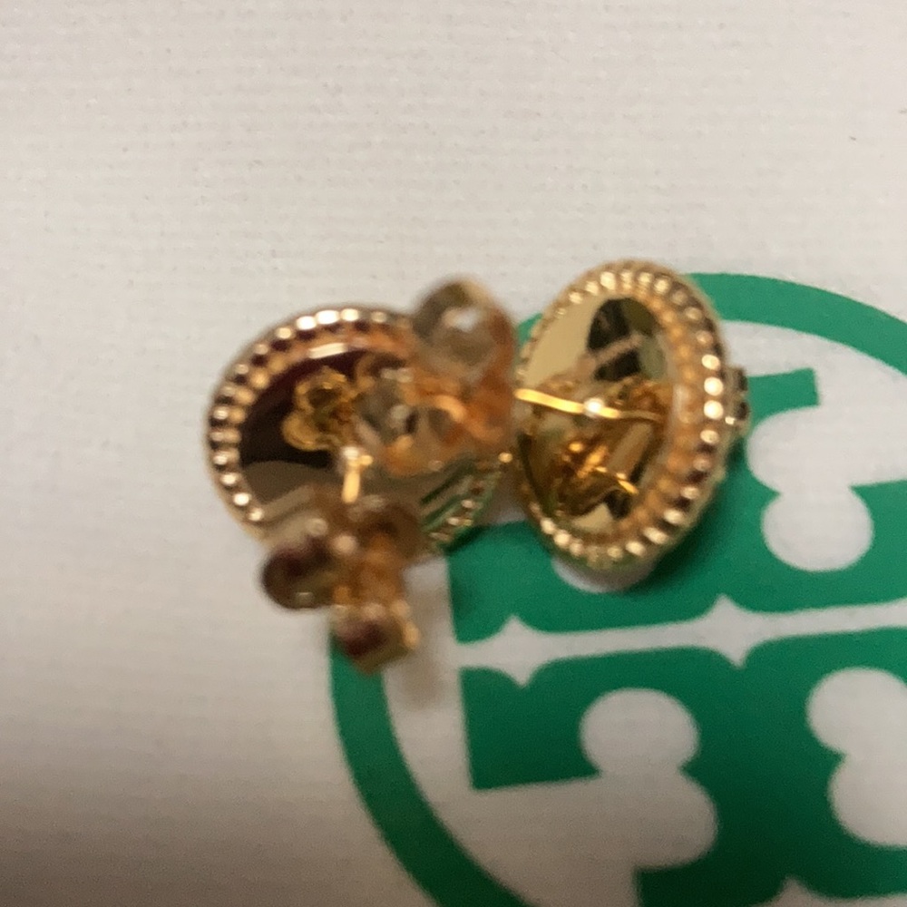 Tory Burch Gold Earrings - Picture 3 of 5